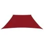 Toldo de vela trapezoidal de tela oxford rojo 2/4x3 m de vidaXL, Sombrillas - Ref: Foro24-135681, Precio: 28,74 €, Descuento: %
