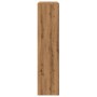 Librería divisora 4 niveles madera roble artisan 123x29x123 cm de , Librerías y estanterías - Ref: Foro24-857993, Precio: 72,...