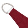 Toldo de vela trapezoidal de tela oxford rojo 2/4x3 m de vidaXL, Sombrillas - Ref: Foro24-135681, Precio: 29,12 €, Descuento: %