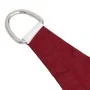 Toldo de vela trapezoidal de tela oxford rojo 2/4x3 m de vidaXL, Sombrillas - Ref: Foro24-135681, Precio: 28,74 €, Descuento: %