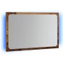 Espejo de baño con luz LED roble artisan 60x8,5x38 cm de , Tocadores de baño - Ref: Foro24-856266, Precio: 45,53 €, Descuento: %
