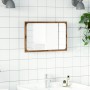 Espejo de baño con luz LED roble artisan 60x8,5x38 cm de , Tocadores de baño - Ref: Foro24-856266, Precio: 45,53 €, Descuento: %