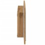 Espejo de baño con luz LED roble artisan 60x8,5x38 cm de , Tocadores de baño - Ref: Foro24-856266, Precio: 45,53 €, Descuento: %