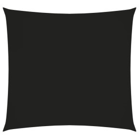Toldo de vela cuadrado tela Oxford negro 5x5 m de vidaXL, Sombrillas - Ref: Foro24-135746, Precio: 73,23 €, Descuento: %