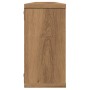 Estantes cubo de pared 4 uds madera roble artisan 100x15x30 cm de , Estantes y estanterías - Ref: Foro24-856585, Precio: 70,6...