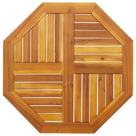 Tablero de mesa octogonal madera maciza de acacia 70x70x2 cm de , Tableros para mesas - Ref: Foro24-4004261, Precio: 49,36 €,...