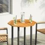 Tablero de mesa octogonal madera maciza de acacia 70x70x2 cm de , Tableros para mesas - Ref: Foro24-4004261, Precio: 49,36 €,...
