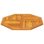 Tablero de mesa octogonal madera maciza de acacia 70x70x2 cm de , Tableros para mesas - Ref: Foro24-4004261, Precio: 50,59 €,...