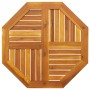 Tablero de mesa octogonal madera maciza de acacia 70x70x2 cm de , Tableros para mesas - Ref: Foro24-4004261, Precio: 50,59 €,...