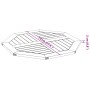 Tablero de mesa octogonal madera maciza de acacia 70x70x2 cm de , Tableros para mesas - Ref: Foro24-4004261, Precio: 50,59 €,...