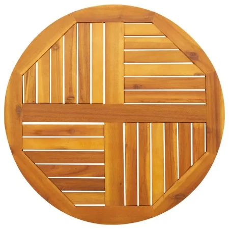 Solid acacia wood round table top Ø70x2 cm by , Table tops - Ref: Foro24-4004249, Price: 54,16 €, Discount: %