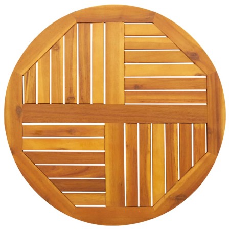 Tablero de mesa redondo madera maciza de acacia Ø70x2 cm de , Tableros para mesas - Ref: Foro24-4004249, Precio: 55,33 €, Des...
