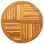 Tablero de mesa redondo madera maciza de acacia Ø70x2 cm de , Tableros para mesas - Ref: Foro24-4004249, Precio: 55,33 €, Des...