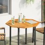 Tablero de mesa octogonal madera maciza de acacia 90x90x2,2 cm de , Tableros para mesas - Ref: Foro24-4004263, Precio: 98,13 ...