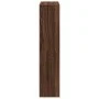 Librería divisora 4 niveles marrón roble 131,5x29x131,5 cm de , Librerías y estanterías - Ref: Foro24-857973, Precio: 98,23 €...
