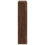 Librería divisora 4 niveles marrón roble 131,5x29x131,5 cm de , Librerías y estanterías - Ref: Foro24-857973, Precio: 99,83 €...
