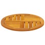 Tablero de mesa redondo madera maciza de acacia Ø50x2 cm de , Tableros para mesas - Ref: Foro24-4004247, Precio: 35,56 €, Des...