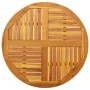 Solid acacia wood round table top Ø90x2.2 cm by , Table tops - Ref: Foro24-4004251, Price: 97,50 €, Discount: %