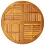 Solid acacia wood round table top Ø90x2.2 cm by , Table tops - Ref: Foro24-4004251, Price: 97,50 €, Discount: %