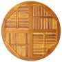 Tablero de mesa redondo madera maciza de acacia Ø90x2,2 cm de , Tableros para mesas - Ref: Foro24-4004251, Precio: 91,37 €, D...