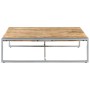 Mesa de centro madera de mango rugosa 140x140x40 cm de vidaXL, Mesas de centro - Ref: Foro24-321579, Precio: 340,16 €, Descue...