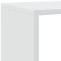 Librería divisora 4 niveles madera blanca 143,5x29x143,5 cm de , Librerías y estanterías - Ref: Foro24-857994, Precio: 76,77 ...
