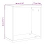 Estantes cubo de pared 6 uds madera envejecida 30x15x30 cm de , Estantes y estanterías - Ref: Foro24-856578, Precio: 53,85 €,...