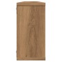 Estantes cubo de pared 2 uds madera roble artisan 100x15x30 cm de , Estantes y estanterías - Ref: Foro24-856584, Precio: 37,7...