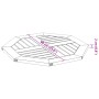 Tablero de mesa octogonal madera maciza de acacia 60x60x2 cm de , Tableros para mesas - Ref: Foro24-4004260, Precio: 41,32 €,...