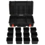 Maletín portátil de vuelo PP negro 56,5x34x16 cm de , Bolsas y fundas para cámaras - Ref: Foro24-4007258, Precio: 46,89 €, De...