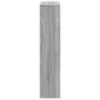 Librería divisora 4 niveles madera gris Sonoma 131,5x29x131,5cm de , Librerías y estanterías - Ref: Foro24-857972, Precio: 87...