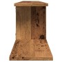 Estante de pared de TV madera ingeniería envejecida 125x18x23cm de , Estantes y estanterías - Ref: Foro24-856574, Precio: 29,...