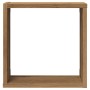 Estantes cubo de pared 6 uds madera roble artisan 30x15x30 cm de , Estantes y estanterías - Ref: Foro24-856581, Precio: 57,21...