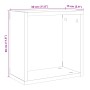 Estantes cubo de pared 6 uds madera roble artisan 30x15x30 cm de , Estantes y estanterías - Ref: Foro24-856581, Precio: 57,21...