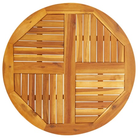 Tablero de mesa redondo madera maciza de acacia Ø80x2,2 cm de , Tableros para mesas - Ref: Foro24-4004250, Precio: 81,30 €, D...