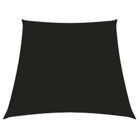 Toldo de vela trapezoidal de tela oxford negro 3/5x4 m de vidaXL, Sombrillas - Ref: Foro24-135793, Precio: 30,38 €, Descuento: %