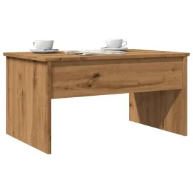 Mesa de centro madera ingeniería roble artisan 80x50,5x41,5 cm de , Mesas de centro - Ref: Foro24-856931, Precio: 82,10 €, De...