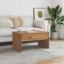 Mesa de centro madera ingeniería roble artisan 80x50,5x41,5 cm de , Mesas de centro - Ref: Foro24-856931, Precio: 84,01 €, De...