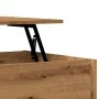 Mesa de centro madera ingeniería roble artisan 80x50,5x41,5 cm de , Mesas de centro - Ref: Foro24-856931, Precio: 82,10 €, De...
