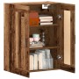 Aparador de madera de ingeniería envejecida 69,5x34x90 cm de , Aparadores - Ref: Foro24-857308, Precio: 80,90 €, Descuento: %