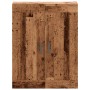 Aparador de madera de ingeniería envejecida 69,5x34x90 cm de , Aparadores - Ref: Foro24-857308, Precio: 80,90 €, Descuento: %