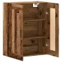 Aparador de madera de ingeniería envejecida 69,5x34x90 cm de , Aparadores - Ref: Foro24-857308, Precio: 79,64 €, Descuento: %
