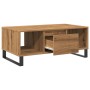 Mesa de centro madera de ingeniería roble artisan 90x50x36,5 cm de , Mesas de centro - Ref: Foro24-857341, Precio: 103,37 €, ...