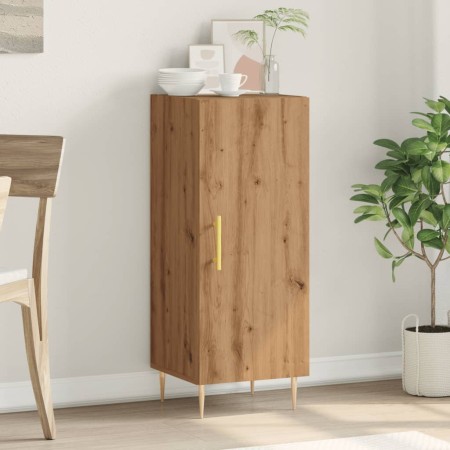 Aparador madera de ingeniería roble artisan 34,5x34x90 cm de , Aparadores - Ref: Foro24-857184, Precio: 69,87 €, Descuento: %
