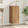 Aparador madera de ingeniería roble artisan 34,5x34x90 cm de , Aparadores - Ref: Foro24-857184, Precio: 68,81 €, Descuento: %