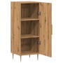 Aparador madera de ingeniería roble artisan 34,5x34x90 cm de , Aparadores - Ref: Foro24-857184, Precio: 69,87 €, Descuento: %