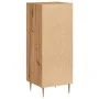 Aparador madera de ingeniería roble artisan 34,5x34x90 cm de , Aparadores - Ref: Foro24-857184, Precio: 68,81 €, Descuento: %