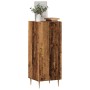 Aparador de madera de ingeniería envejecida 34,5x34x90 cm de , Aparadores - Ref: Foro24-857183, Precio: 66,25 €, Descuento: %