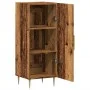 Aparador de madera de ingeniería envejecida 34,5x34x90 cm de , Aparadores - Ref: Foro24-857183, Precio: 65,19 €, Descuento: %