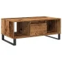 Mesa de centro madera de ingeniería envejecida 90x50x36,5 cm de , Mesas de centro - Ref: Foro24-857340, Precio: 73,33 €, Desc...